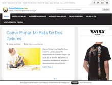 Tablet Screenshot of fotosdesalas.com